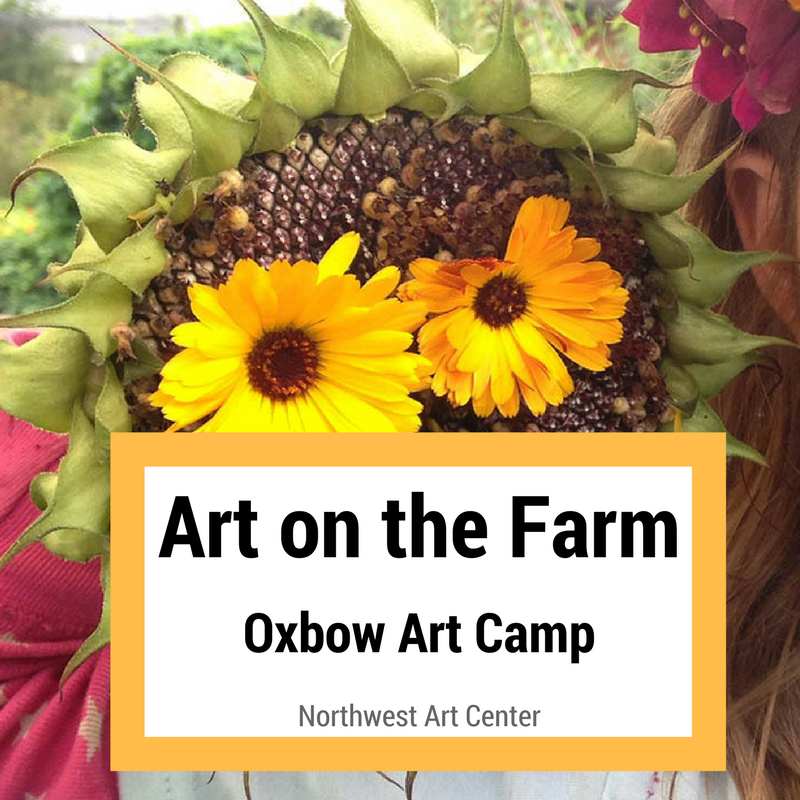 Enjoy a week of art and creative adventures at Oxbow farm!