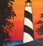 A15  Sunset Lighthouse