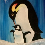 G1  Mama and Baby Penguins