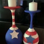 July 4th Wine Glasss