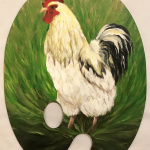 Chicken and Egg Painter's palette