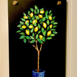 Lemon Tree Chalkboard Sign