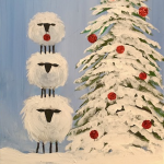 G24  Christmas Sheep Stack