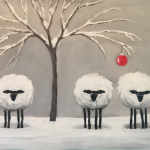 G23  Christmas Ornament Sheep