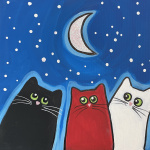 Moonlit Kitties